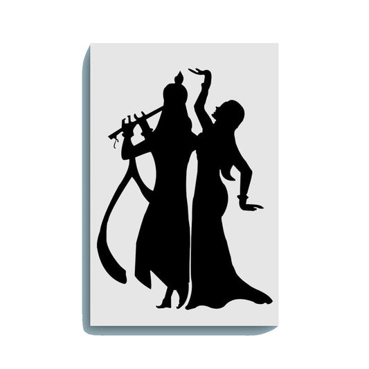 Radha Krishna Dance Paint Kit – Spiritual Glow In The Dark Kit | Eazy Arts