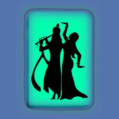 Radha Krishna Dance Paint Kit – Spiritual Glow In The Dark Kit | Eazy Arts