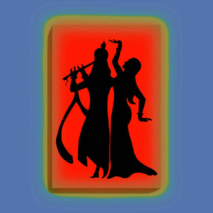 Radha Krishna Dance Paint Kit – Spiritual Glow In The Dark Kit | Eazy Arts