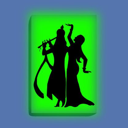 Radha Krishna Dance Paint Kit – Spiritual Glow In The Dark Kit | Eazy Arts