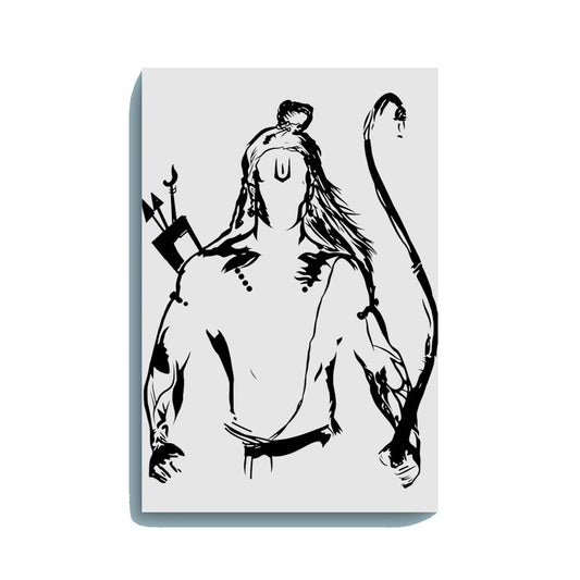 Lord Ram with Bow Glow In The Dark Kit – Powerful Warrior Pose | Eazy Arts