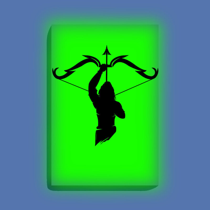 Shri Ram with Bow Raised Glow In The Dark Kit – Symbol of Dharma & Victory | Eazy Arts