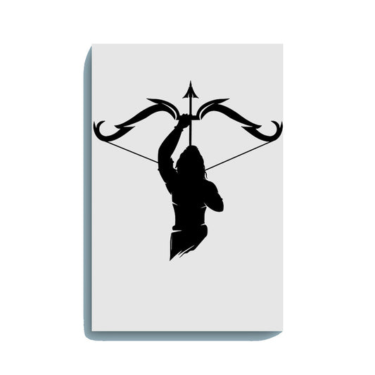 Shri Ram with Bow Raised Glow In The Dark Kit – Symbol of Dharma & Victory | Eazy Arts