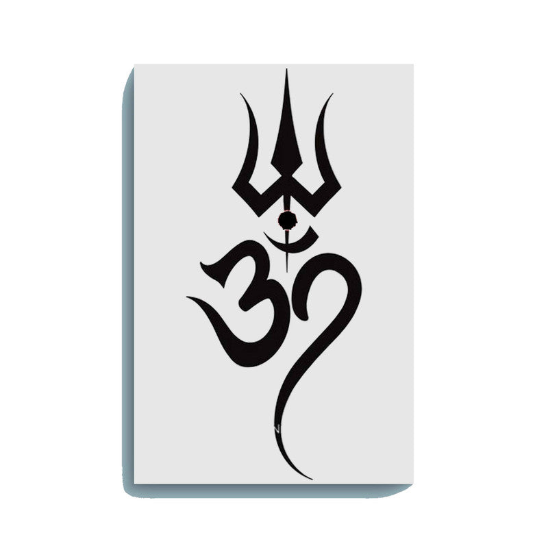 Trishul and Om Symbol Glow in the Dark Painting Kit – DIY Sacred Wall Art | Eazy Arts