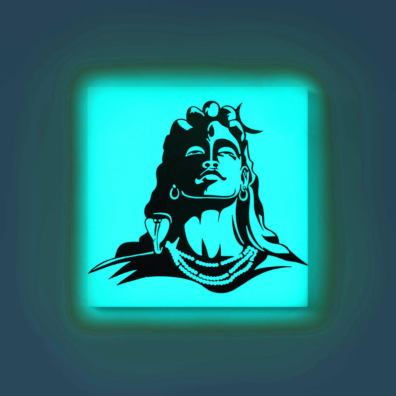 Lord Shiva Adiyogi Glow in the Dark Painting Kit – DIY Meditation Wall Art | Eazy Arts