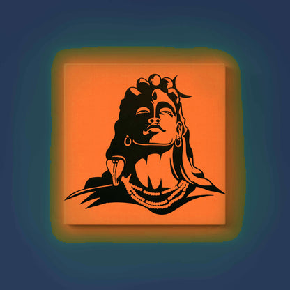 Lord Shiva Adiyogi Glow in the Dark Painting Kit – DIY Meditation Wall Art | Eazy Arts