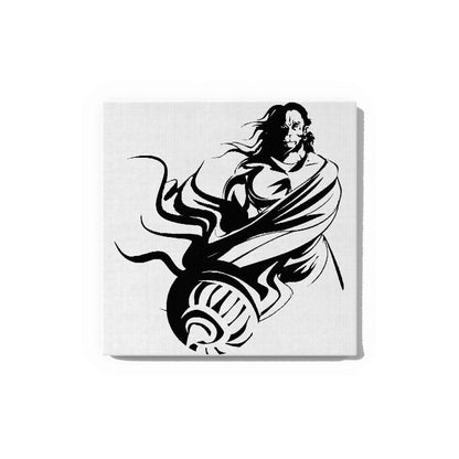 Lord Hanuman with Gada Glow in the Dark Painting Kit – DIY Bajrangbali Wall Art | Eazy Arts