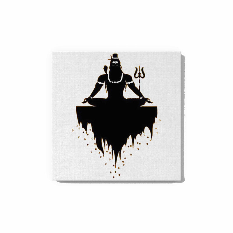 Meditating Lord Shiva Glow in the Dark Painting Kit – DIY Bholenath Floating Art | Eazy Arts