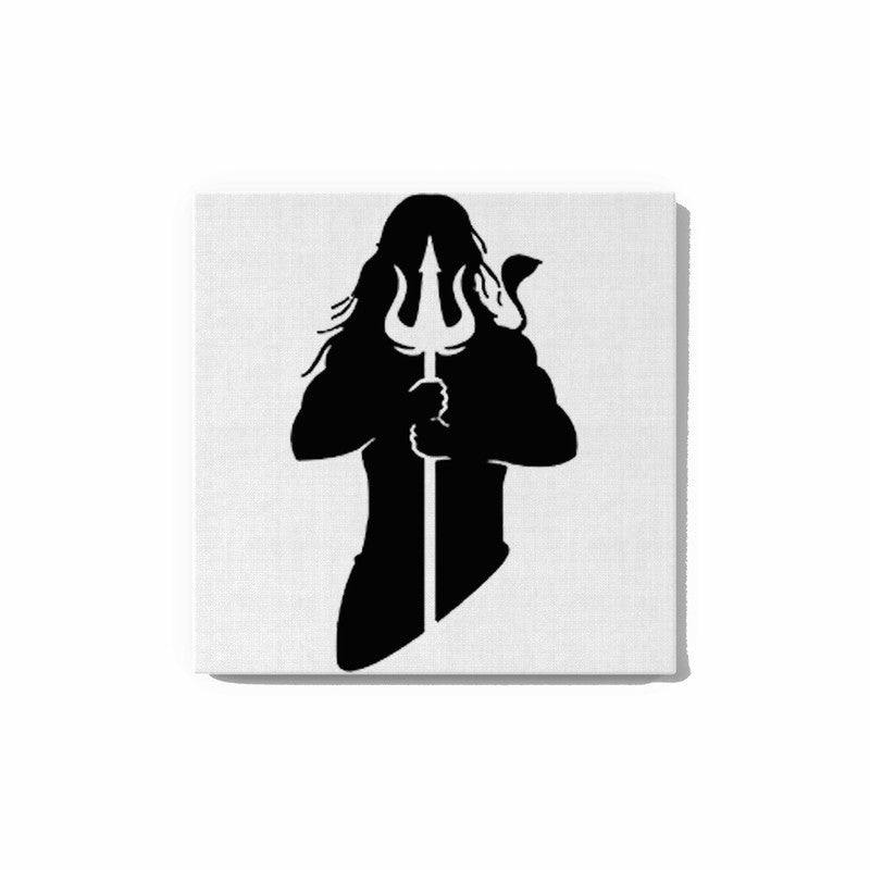 Lord Shiva with Trishul Glow in the Dark Painting Kit – DIY Mahadev Silhouette Art | Eazy Arts