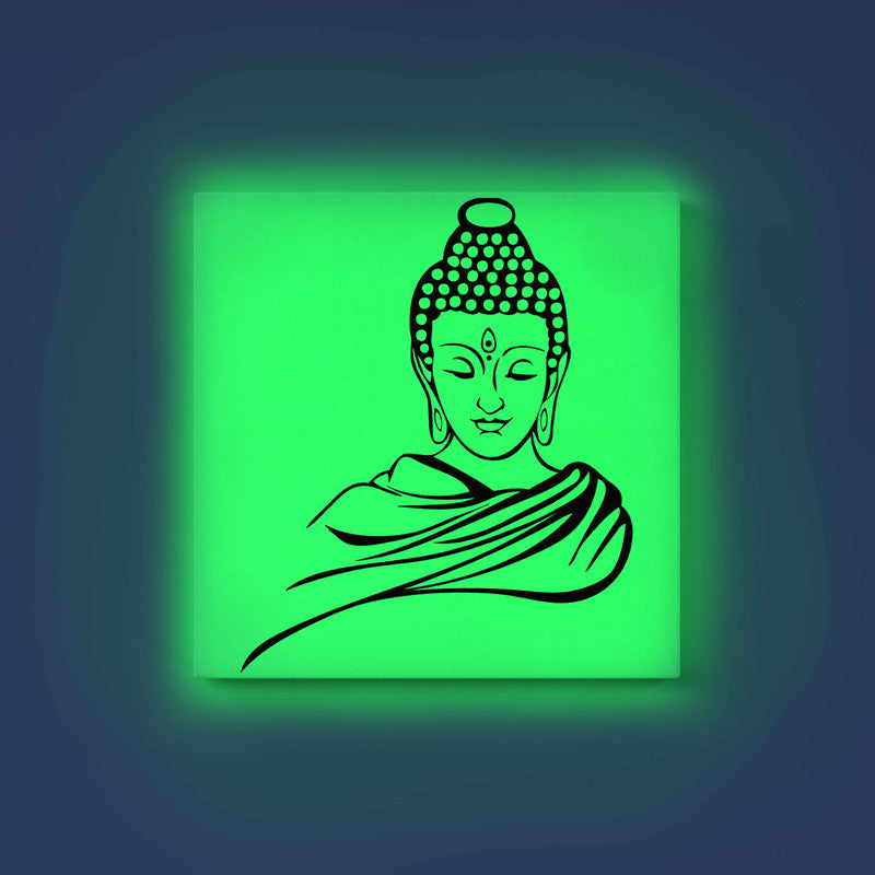 Gautam Buddha Glow in the Dark Painting Kit – DIY Zen Wall Art for Peaceful Spaces | Eazy Arts