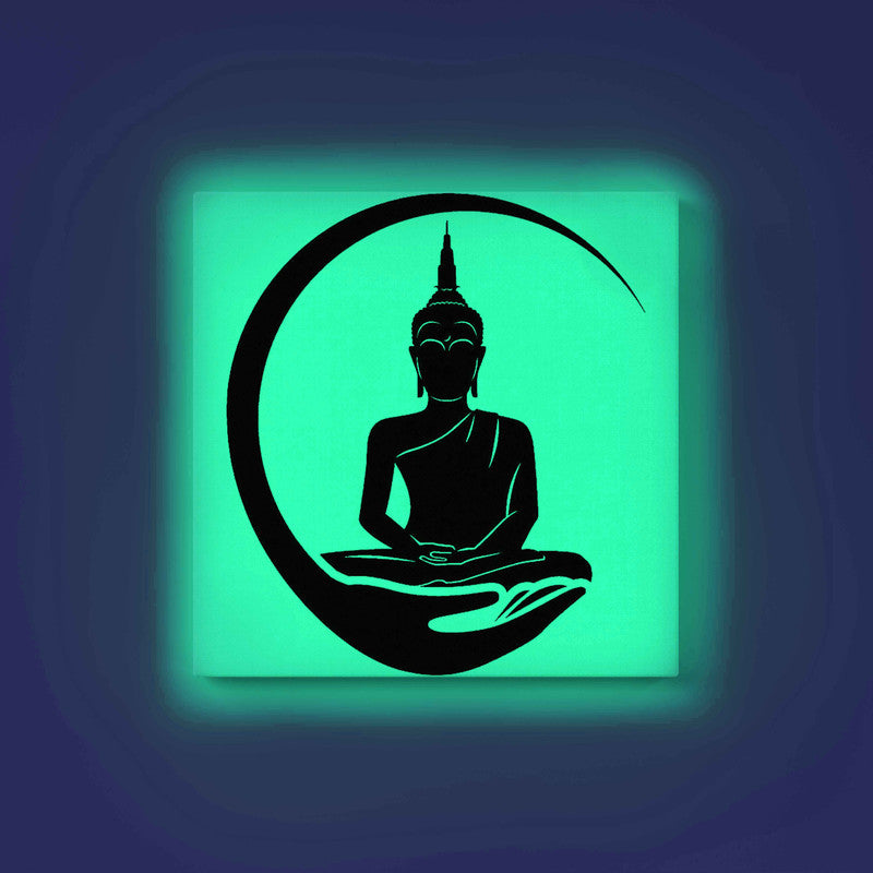 Buddha on Hand Glow in the Dark Painting Kit – DIY Spiritual Zen Art for Mindful Living | Eazy Arts