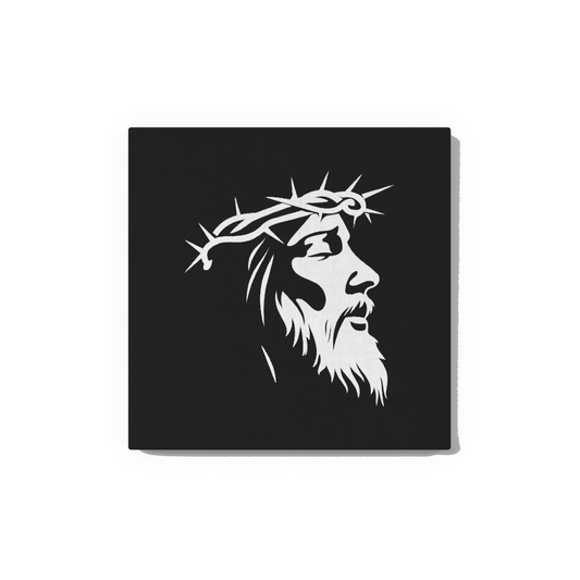 Jesus Christ Face Crown of Thorns GID Kit – Day View in Living Room | Eazy Arts