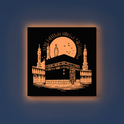 Mecca Kaaba GID Kit – Orange Glow Paint | Eazy Arts