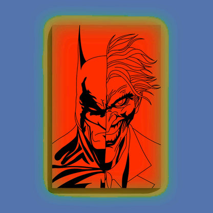 Batman vs Joker Glow in the Dark Painting Kit – Dual Personality DIY Wall Art - Image 10 - GID-SPR-003