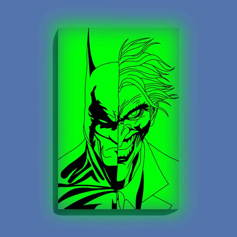 Batman vs Joker Glow in the Dark Painting Kit – Dual Personality DIY Wall Art - Image 9 - GID-SPR-003