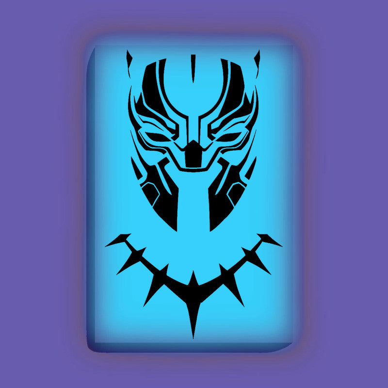 Black Panther Glow in the Dark Painting Kit – Wakanda Forever DIY Art Set - Image 2 - GID-SPR-004