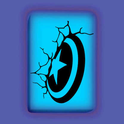 Captain America Shield Glow in the Dark Painting Kit – DIY Wall Art for Marvel Fans - Image 2 - GID-SPR-006