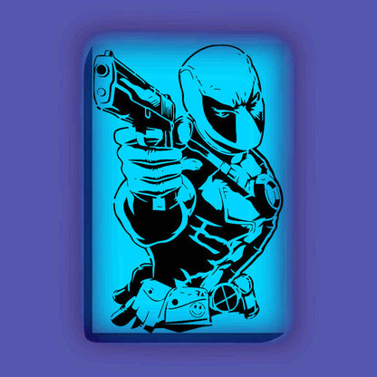 Deadpool Shooting Glow in the Dark Painting Kit – DIY Wall Art for Anti-Hero Fans - Image 2 - GID-SPR-007