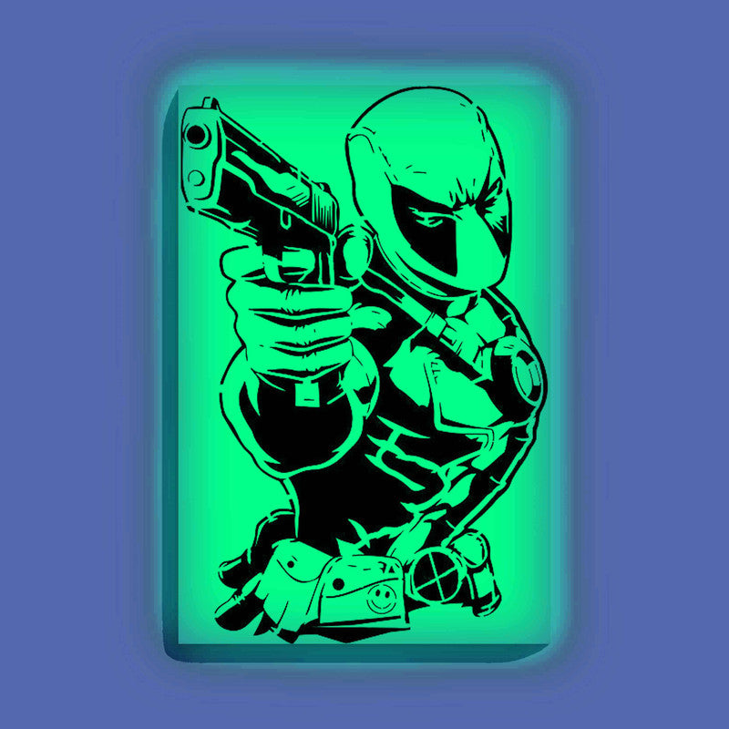 Deadpool Shooting Glow in the Dark Painting Kit – DIY Wall Art for Anti-Hero Fans - Image 8 - GID-SPR-007