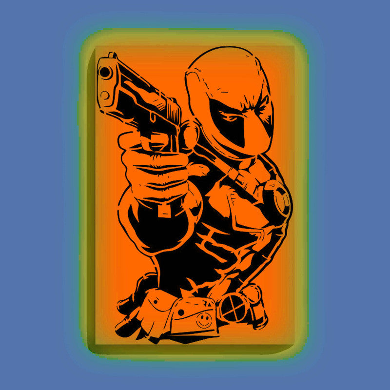 Deadpool Shooting Glow in the Dark Painting Kit – DIY Wall Art for Anti-Hero Fans - Image 10 - GID-SPR-007