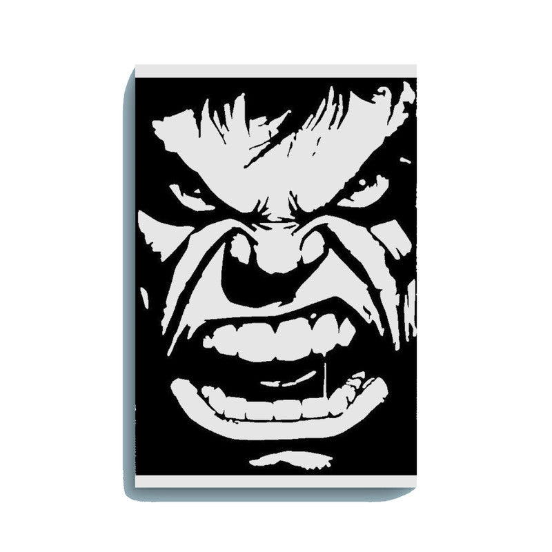 Hulk Face Glow in the Dark Painting Kit – DIY Marvel Art for Superhero Fans - Hero - GID-SPR-010