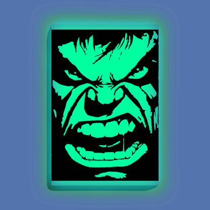 Hulk Face Glow in the Dark Painting Kit – DIY Marvel Art for Superhero Fans - Image 8 - GID-SPR-010