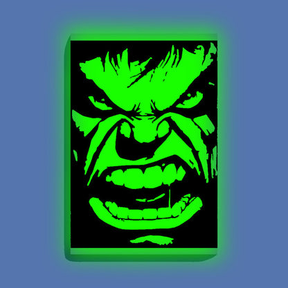 Hulk Face Glow in the Dark Painting Kit – DIY Marvel Art for Superhero Fans - Image 9 - GID-SPR-010