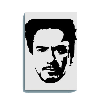 Tony Stark Glow in the Dark Painting Kit – Iconic Iron Man Face DIY Art - Hero - GID-SPR-015