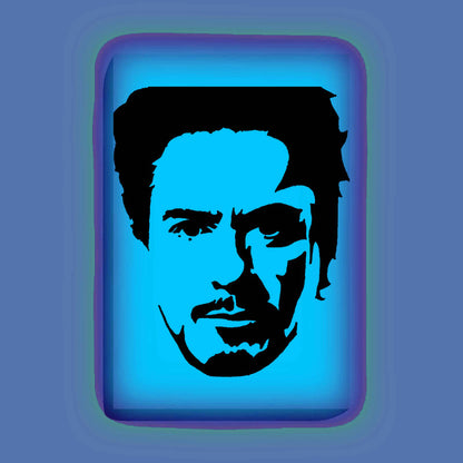 Tony Stark Glow in the Dark Painting Kit – Iconic Iron Man Face DIY Art - Image 2 - GID-SPR-015