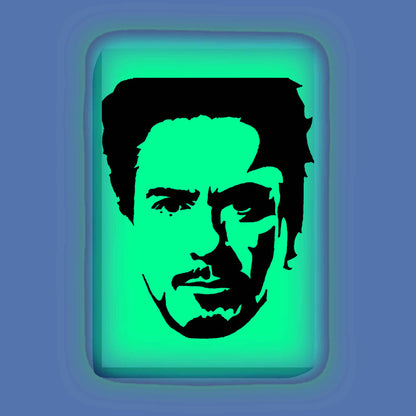 Tony Stark Glow in the Dark Painting Kit – Iconic Iron Man Face DIY Art - Image 8 - GID-SPR-015
