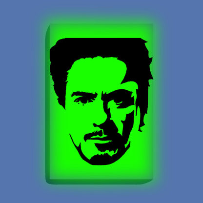 Tony Stark Glow in the Dark Painting Kit – Iconic Iron Man Face DIY Art - Image 9 - GID-SPR-015