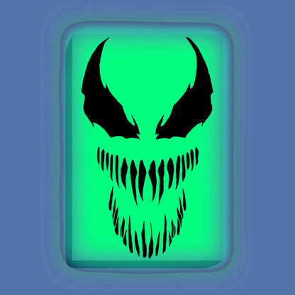 Venom Glow in the Dark Painting Kit – Sinister Marvel Anti-Hero Face DIY Art - Image 8 - GID-SPR-016