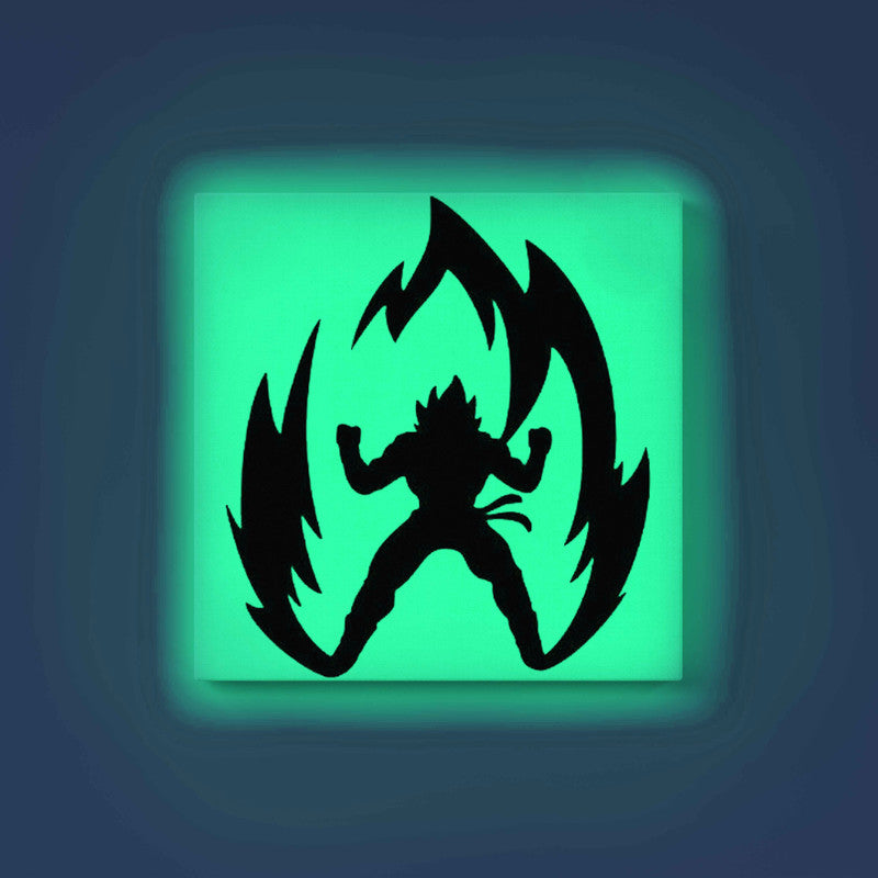 Goku Glow in the Dark Painting Kit – Super Saiyan Aura DIY Art for Dragon Ball Fans - Image 8 - GID-SPR-017