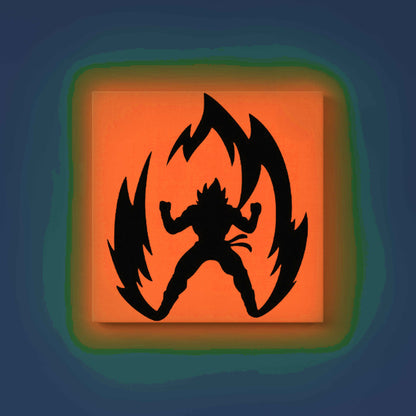 Goku Glow in the Dark Painting Kit – Super Saiyan Aura DIY Art for Dragon Ball Fans - Image 10 - GID-SPR-017