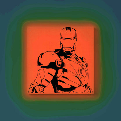 Iron Man Glow in the Dark Painting Kit – DIY Superhero Art for Marvel Fans - Image 10 - GID-SPR-018