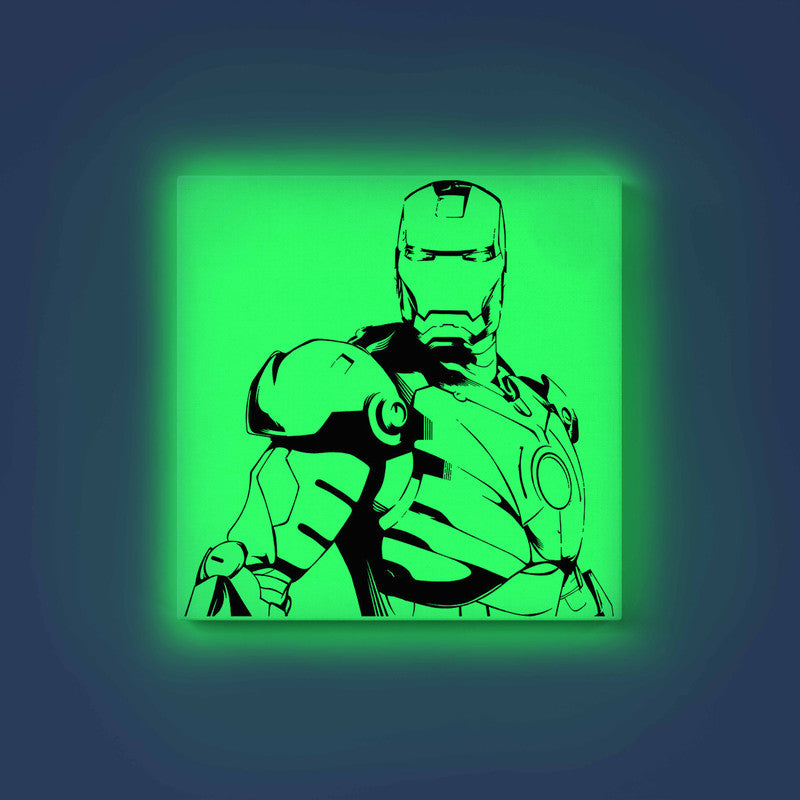 Iron Man Glow in the Dark Painting Kit – DIY Superhero Art for Marvel Fans - Image 9 - GID-SPR-018