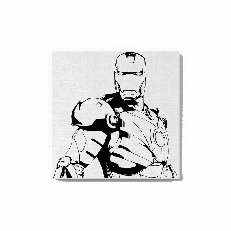 Iron Man Glow in the Dark Painting Kit – DIY Superhero Art for Marvel Fans - Hero - GID-SPR-018