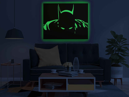 Batman Glow in the Dark Painting Kit – DIY Dark Knight Art for Superhero Fans - Image 2 - GID-SPR-019