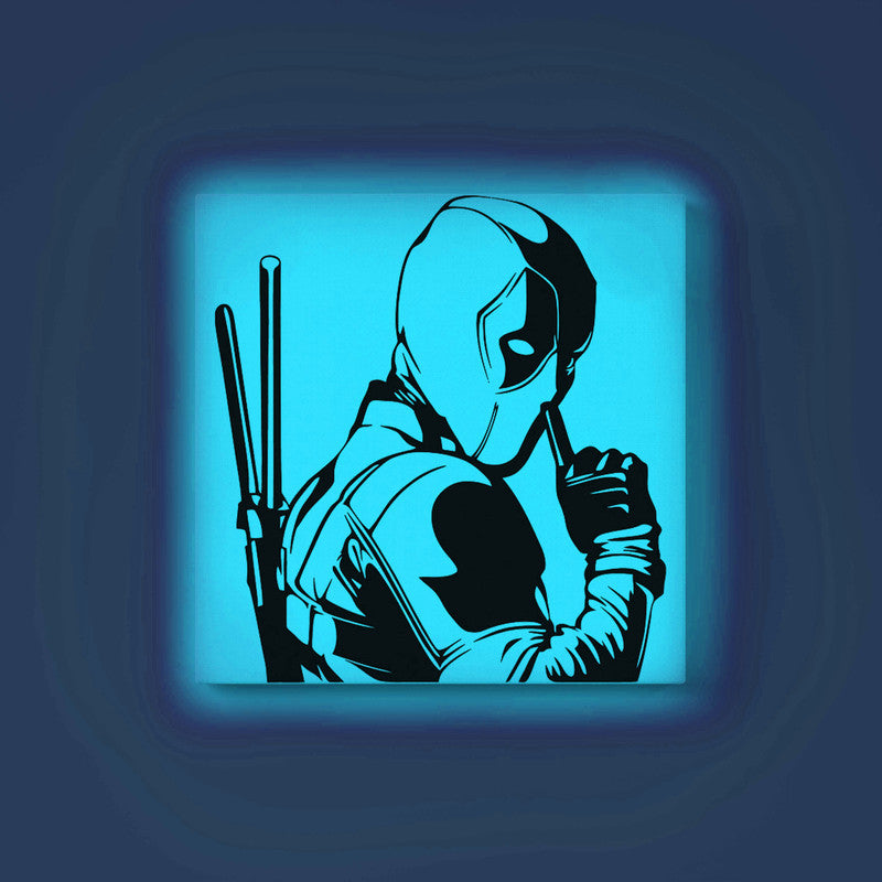 Deadpool Glow in the Dark Painting Kit – DIY Antihero Art with Attitude - Image 2 - GID-SPR-020