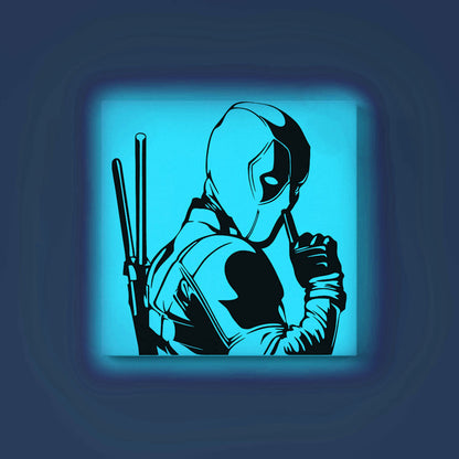 Deadpool Glow in the Dark Painting Kit – DIY Antihero Art with Attitude - Image 2 - GID-SPR-020
