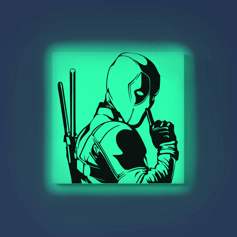 Deadpool Glow in the Dark Painting Kit – DIY Antihero Art with Attitude - Image 8 - GID-SPR-020