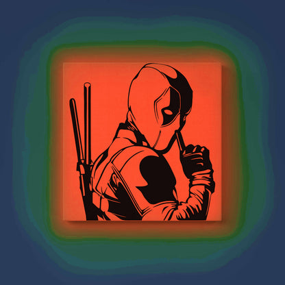 Deadpool Glow in the Dark Painting Kit – DIY Antihero Art with Attitude - Image 10 - GID-SPR-020