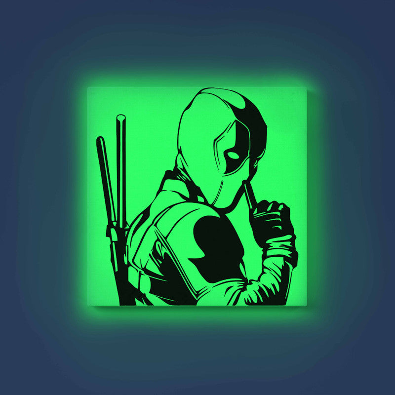 Deadpool Glow in the Dark Painting Kit – DIY Antihero Art with Attitude - Image 9 - GID-SPR-020