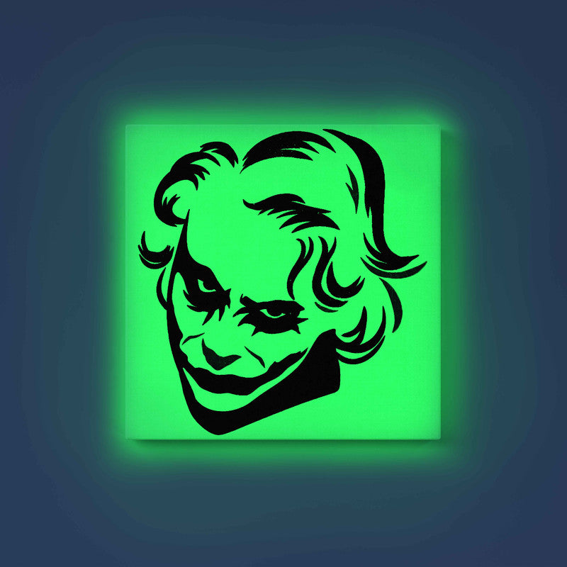 Joker Face Glow in the Dark Painting Kit – Sinister Smile DIY Canvas for DC Fans - Image 9 - GID-SPR-023