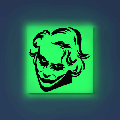 Joker Face Glow in the Dark Painting Kit – Sinister Smile DIY Canvas for DC Fans - Image 9 - GID-SPR-023