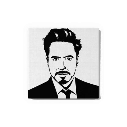 Robert Ironman Glow in the Dark Painting Kit – Iconic Tony Stark Portrait DIY Canvas - Hero - GID-SPR-024