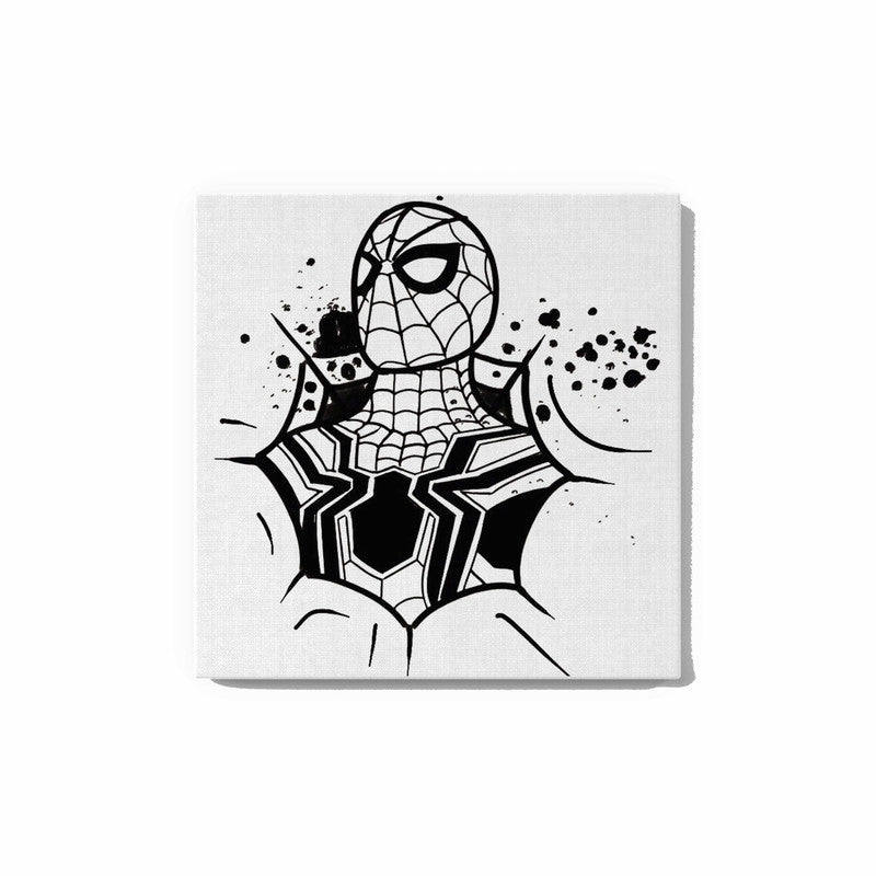 Spiderman Glow in the Dark Painting Kit – Marvel Hero DIY Canvas Art - Hero - GID-SPR-025