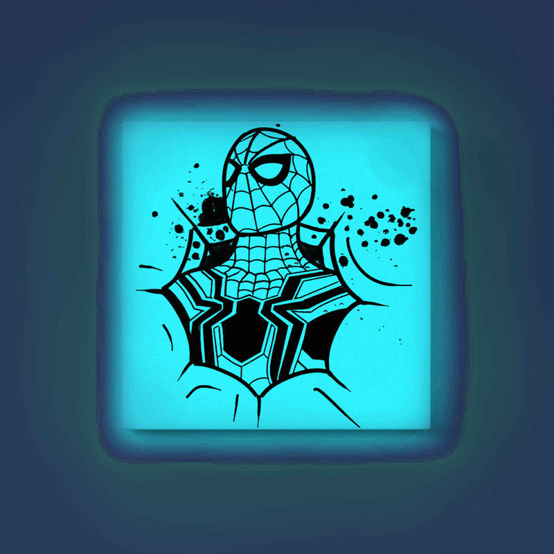 Spiderman Glow in the Dark Painting Kit – Marvel Hero DIY Canvas Art - Image 2 - GID-SPR-025