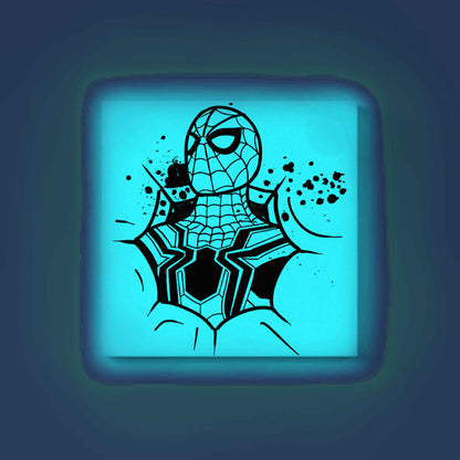 Spiderman Glow in the Dark Painting Kit – Marvel Hero DIY Canvas Art - Image 2 - GID-SPR-025