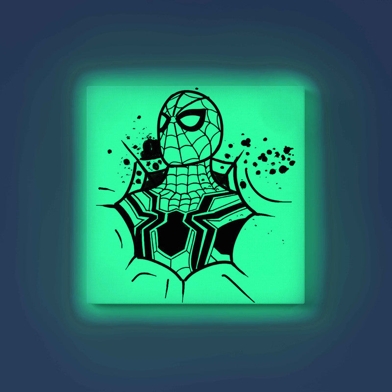 Spiderman Glow in the Dark Painting Kit – Marvel Hero DIY Canvas Art - Image 8 - GID-SPR-025